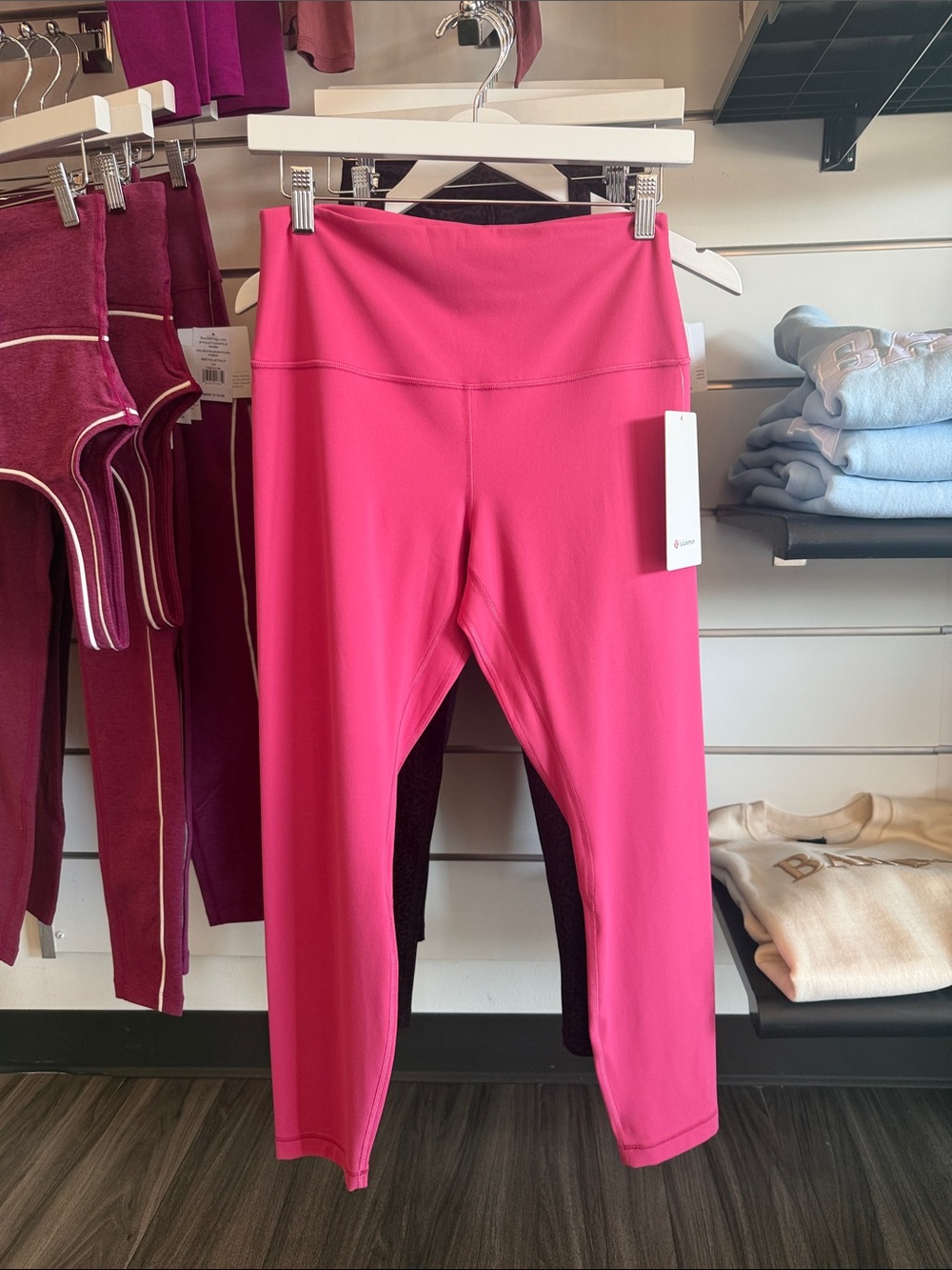 lululemon athletica High-Rise Raspberry Pink Leggings
